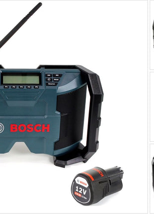 Bosch GML 10,8V Radio + 1x Akku 3,0Ah - ohne Ladegerät - Toolbrothers