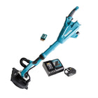 Makita DSL 800 RT1U Akku Langhalsschleifer 225mm 18V Brushless + 1x Akku 5,0Ah + Ladegerät + Tasche - Toolbrothers