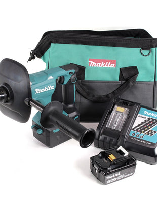 Makita DUT 131 RM1 Akku Rührgerät 18 V Brushless + 1x Akku 4,0 Ah + Ladegerät + Tasche - Toolbrothers