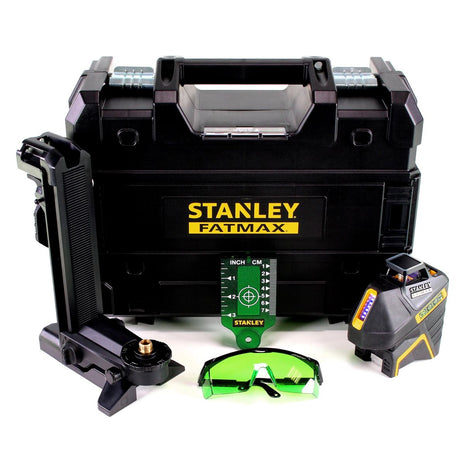 Stanley SLG-2V Linien Laser FatMax Li-Ion Grün ( FMHT77617-1 ) 360° IP54 + TSTAK - Toolbrothers