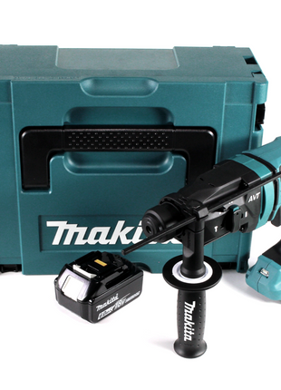 Makita DHR 182 G1J Akku Bohrhammer 18V 1,7J SDS plus Brushless + 1x Akku 6,0Ah + Makpac - ohne Ladegerät - Toolbrothers