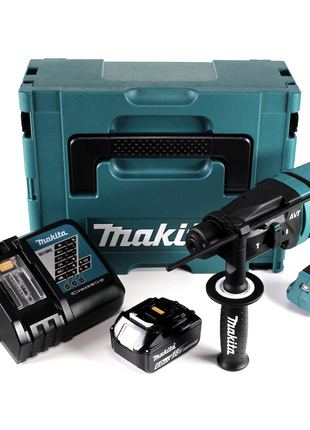 Makita DHR 182 RG1J Akku Bohrhammer 18V 1,7J SDS plus Brushless + 1x Akku 6,0Ah + Ladegerät + Makpac - Toolbrothers