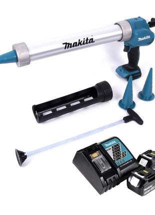 Makita DCG 180 RFX Akku Kartuschenpistole 18 V+ 2x Akku 3,0 Ah + Ladegerät - Toolbrothers