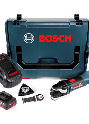 Bosch GOP 18V-28 Akku Multi-Cutter 18V Brushless StarlockPlus + 1x Akku 3,0Ah + Ladegerät + L-Boxx - Toolbrothers