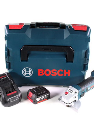 Bosch GWS 18-125 V-LI Akku Winkelschleifer 18V 125mm + 1x Akku 3,0Ah + Ladegerät + L-Boxx - Toolbrothers