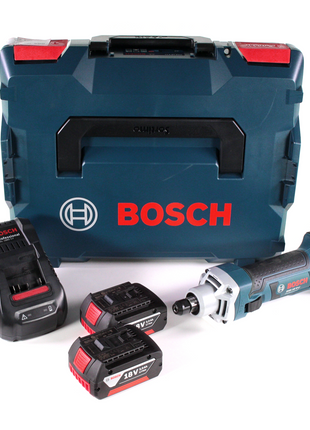 Bosch GGS 18 V-LI Akku Geradschleifer 18V + 2x Akku 3,0Ah + Ladegerät + L-Boxx - Toolbrothers