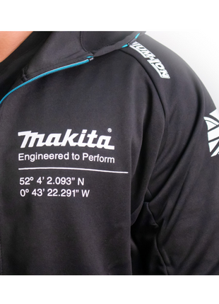 Makita Kapuze / Hoodie Jacke L Polyester Arbeit und Freizeit ( 98P1818-L ) - Toolbrothers