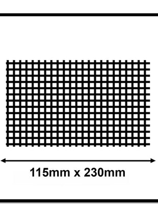 Mirka ABRANET Schleifstreifen Grip 115x230mm P180 50 Stk. ( 5411205018 ) - Toolbrothers