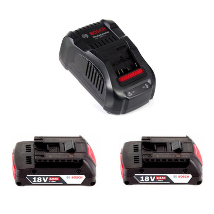 Bosch GSB 18V-60 C Akku Schlagbohrschrauber 18V 60Nm Brushless + 2x Akku 2,0Ah + Ladegerät + L-Case - Toolbrothers