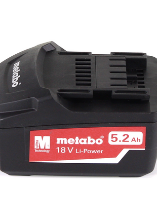 Metabo Li-Power Akku Set 18V mit 2x Akku 5,2Ah ( 625592000 ) - Toolbrothers