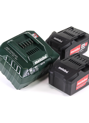 Metabo Akku Basis Set 18V mit 2x Akku 5,2Ah ( 625592000 ) + Ladegerät ASC 55 ( 627044000 ) - Toolbrothers