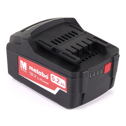 Metabo Akku Basis Set 18V mit 2x Akku 5,2Ah ( 625592000 ) + Ladegerät ASC 55 ( 627044000 ) - Toolbrothers