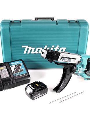 Makita DFR 750 RM1E Akku Magazinschrauber 18 V 45-75mm + 1x Akku 4,0Ah + Ladegerät + Koffer - Toolbrothers