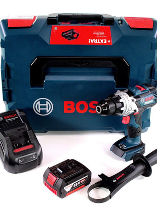 Bosch GSR 18V-110 C Akku Bohrschrauber 18V 110Nm Brushless + 1x Akku 5,0Ah + Ladegerät + L-Boxx - Toolbrothers