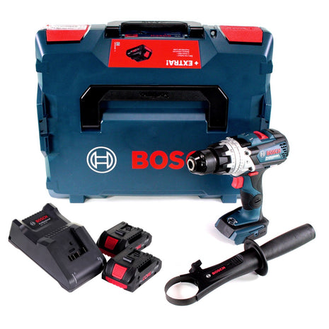 Bosch GSB 18V-110 C cordless impact drill Professional 18V 110Nm + 2x ProCore rechargeable battery 4.0 Ah + charger + L-Boxx ( 06019G030B )