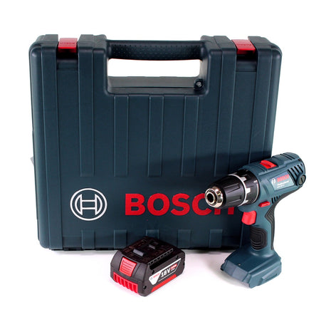 Bosch Professional GSR 18V-21 taladro atornillador inalámbrico 18V 55Nm + 1x batería 5.0Ah + maletín - sin cargador