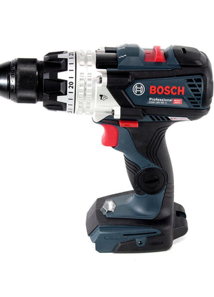 Bosch GSB 18V-85 C akumulatorowa wiertarko-wkrętarka udarowa 18V 85Nm 1/2" bezszczotkowa + 1x akumulator 2.0Ah + ładowarka + L-Boxx