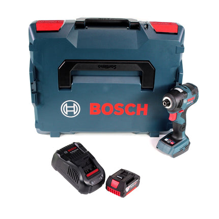 Bosch GDR 18V-160 Akku Drehschlagschrauber 18V 160Nm + 1x Akku 5,0Ah + Ladegerät + L-Boxx
