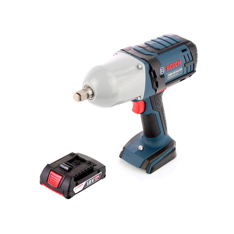 Atornillador de impacto inalámbrico Bosch GDS 18 V-LI HT 18V 650 Nm 1/2" + 1x batería 2.0Ah - sin cargador