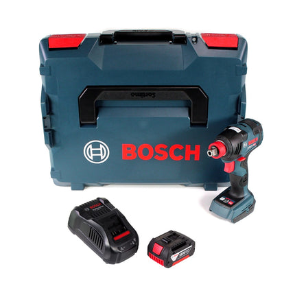 Bosch GDX 18V-200 C Akku Drehschlagschrauber 18V 200Nm Brushless + GCY 30-4 Bluetooth Connectivity Modul + 1x Akku 3,0Ah + Ladegerät + L-Boxx