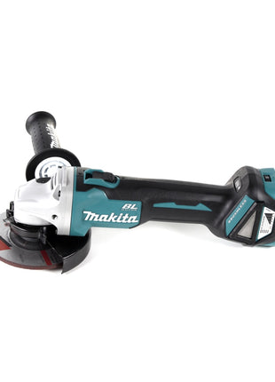 Makita DGA 511 ZJ Akku Winkelschleifer 18 V 125mm Brushless + Trennscheibe + Makpac - ohne Akku, ohne Ladegerät