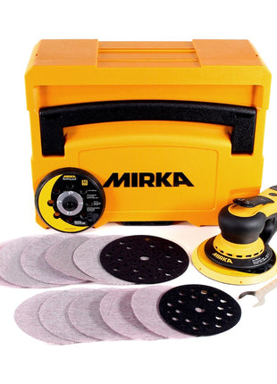 Mirka DEROS 5650CV Ponceuse excentrique 125mm/150mm 5,0 Hub Brushless + Coffret de transport ( MID5650202CA )