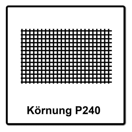 Mirka ABRANET Schleifstreifen Grip 93x180mm P240 100 Stk. ( 2x 5412805025 )