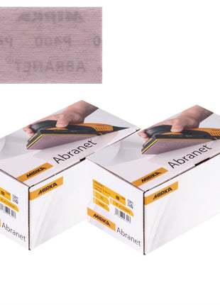 Mirka ABRANET 81x133mm Puño P400, 100ud. (2x5417805041)