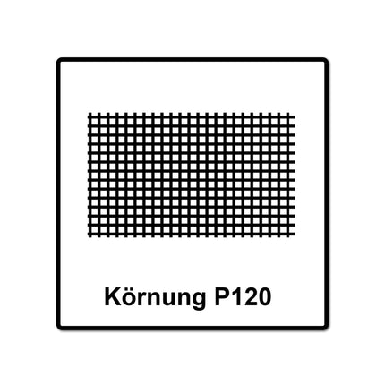 Mirka ABRANET 70x198mm Grip P120, 100Stk. ( 2x 5415005012 )
