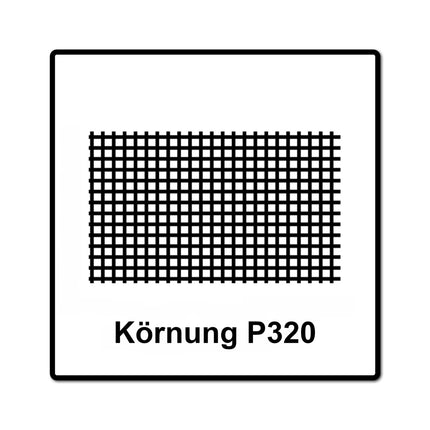 Mirka ABRANET 81x133mm Grip P320, 100Stk. ( 2x 5417805032 )