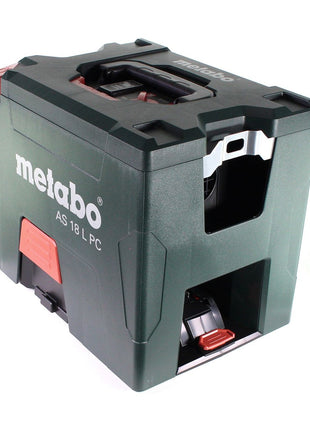 Metabo AS 18 L Aspirador de batería para PC 18V 7,5L (602021000) + 2x batería 5,2Ah + cargador