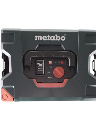 Metabo AS 18 L Aspirador de batería para PC 18V 7,5L (602021000) + 2x batería 5,2Ah + cargador