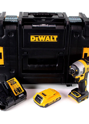 DeWalt DCF 888 D1 Akku Schlagschrauber 18V 205Nm Brushless + 1x Akku 2,0Ah + Ladegerät + TSTAK