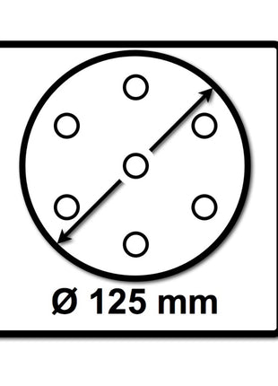 Mirka ABRANET 125mm Puño P400, 100ud. (2x5423205041)