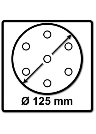 Mirka ABRANET 125mm Puño P400, 200ud. (4x5423205041)