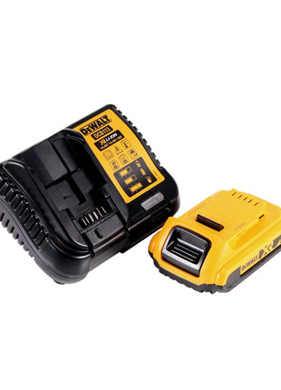 Taladro percutor inalámbrico Dewalt DCD 797 D1 18V sin escobillas + 1x batería 2.0Ah + cargador + TSTAK