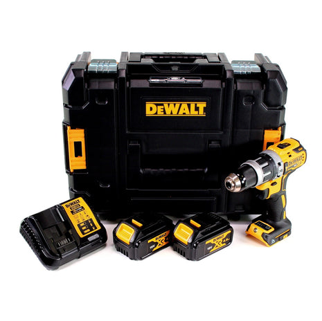 Dewalt DCD 797 M2 Akku Schlagbohrschrauber 18V Brushless + 2x Akku 4,0Ah + Ladegerät + TSTAK