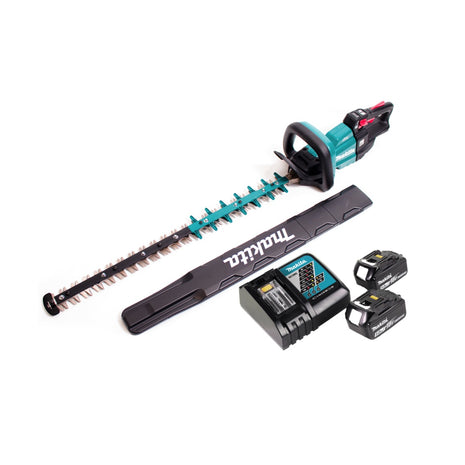 Cortasetos a batería Makita DUH 751 RT 18V 75 cm sin escobillas + 2x batería 5.0Ah + cargador