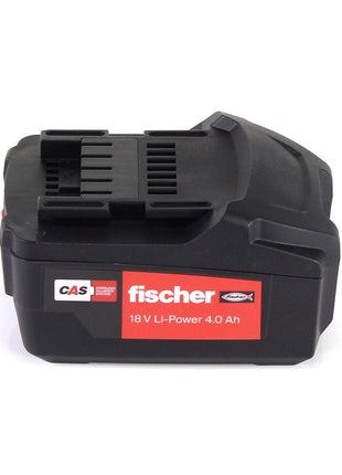 Fischer Akku Set 18V mit 2x FSS-B Li-Ion Akku 18V 4,0 Ah ( 552930 ) CAS Partner - Toolbrothers