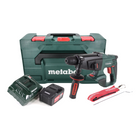 Marteau combiné à batterie Metabo KHA 18 LTX 18V 2,2J SDS Plus + 1x batterie 5,2 Ah + chargeur + métaBOX