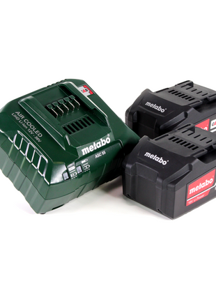 Metabo KHA 18 LTX martillo combinado a batería 18V 2.2J SDS Plus + 2x batería 5.2 Ah + cargador + metaBOX