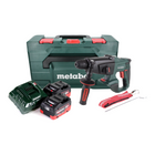 Martillo combinado a batería Metabo KHA 18 LTX 18V 2.2J SDS Plus + 2x batería 5.5 Ah + cargador + metaBOX