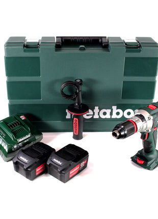 Metabo SB 18 LTX Impuls Akku Schlagbohrschrauber 18V 110 Nm + 2x Akku 5,2 Ah + Ladegerät + Koffer ( 602192680 )