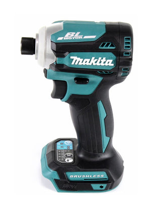 Makita DTD 171 SFX4 llave de impacto a batería 18 V 180 Nm 1/4" sin escobillas + 1x batería 3,0 Ah + cargador + juego de brocas de 70 piezas + estuche