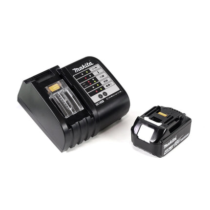 Makita DHP 453 SMX4 Akku Schlagbohrschrauber 18V 42Nm + 1x Akku 4,0Ah + Ladegerät + 70tlg. Bit Bohrer Set + Koffer