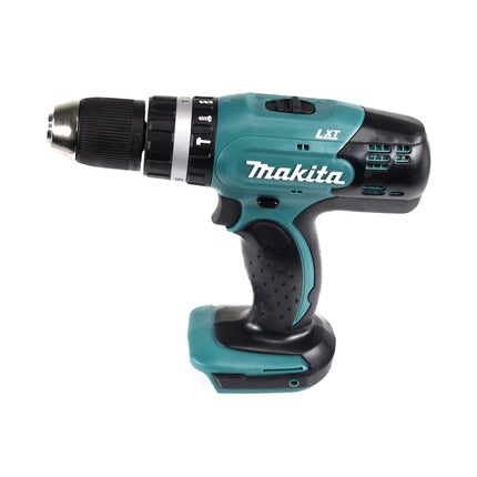 Makita DHP 453 SGX4 Akku Schlagbohrschrauber 18V 42Nm + 1x Akku 6,0Ah + Ladegerät + 70tlg. Bit Bohrer Set + Koffer