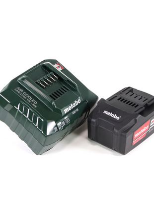 Scie circulaire sur batterie Metabo KS 18 LTX 57 18V 165x20mm + 1x batterie 5,2 Ah + chargeur + MetaLoc