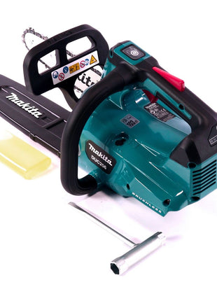 Motosierra a batería Makita DUC 256 Z 36 V (2x 18 V) sin escobillas 25 cm solo - sin batería, sin cargador