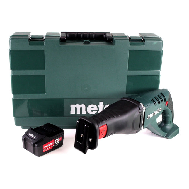 Metabo Akku Säbelsäge ASE 18 LTX + 1x Akku 5,2Ah + Koffer - ohne Ladegerät