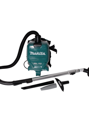 Makita DVC 261 RTX15 Aspirateur dorsal sans fil 36V (2x 18V) 2L brushless + 2x Batteries 5.0Ah + Chargeur